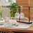 6-Slot Tabletop Metal Wine Glass Holder