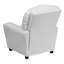 Contemporary Kids Recliner with Cup Holder-1550057907