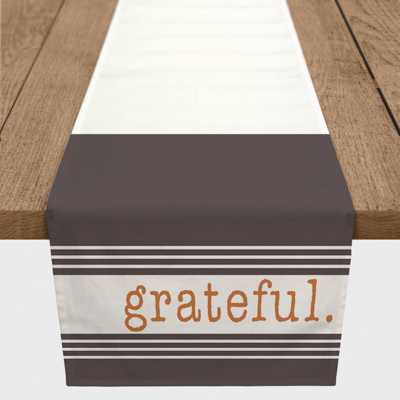 Chemin de table Grateful Stripes, L 72 po x l 16 po
