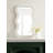 Wavy Rectangle Wall Mirror