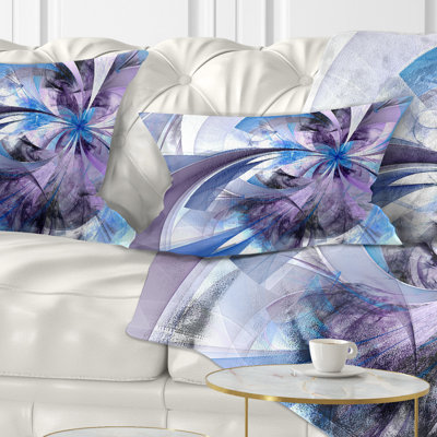 Coussin lombaire en fleur symétrique floral
