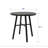 Leonard Round Metal Outdoor Dining Table, 28'' in. W 28'' in. D