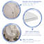 Harbour Housewares Soft Close Round Standard Toilet Seat