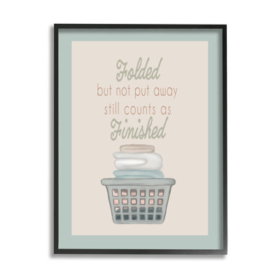 " Funny Folded Laundry " by Elizabeth Medley