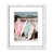 White Wood Grain Framed selected