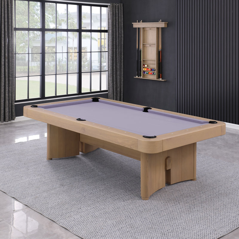 Table de billard en ardoise avec plateau de salle à manger Axis, 8 pi: H 30,91 po x l 103,03 po x P 59,02 po, Non