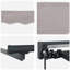 vidaXL Polyester Retractable Patio Awning-126440635-126440648-126440650