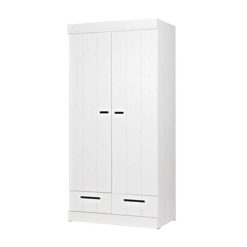 Cedric 2 Door Wood Wardrobe