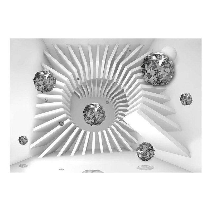 Abstract Wall Mural, 82" L x 118" W