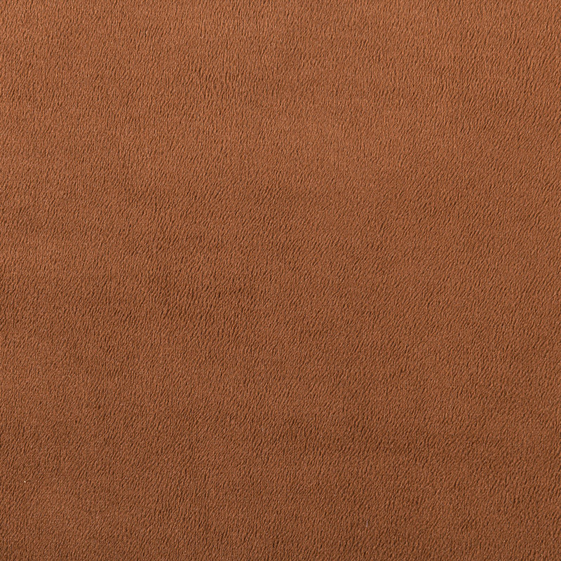 Causeuse rembourrée en velours 54,75 po Rachel, Velours cognac