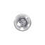 Hobson Non-Turning Glass Knob with Kinsler Trim-27776920
