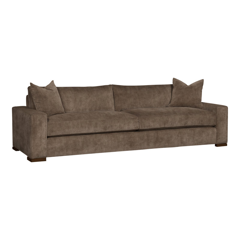 Paxton 109" Two Seat Extended Sofa, Nadia Earth, Havana