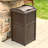 Suncast 33 Gallon Manual Lift Trash Hideaway Container-93720371