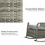 Chaise berçante avec coussins Boothe-1434342175