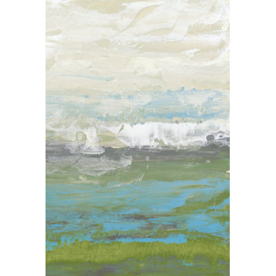 Heather Seas II 1 Piece Wrapped Canvas Wall Art