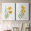 Ochre botanique I - ensemble de 2 reproductions d'art-451386744-450957364-450957519