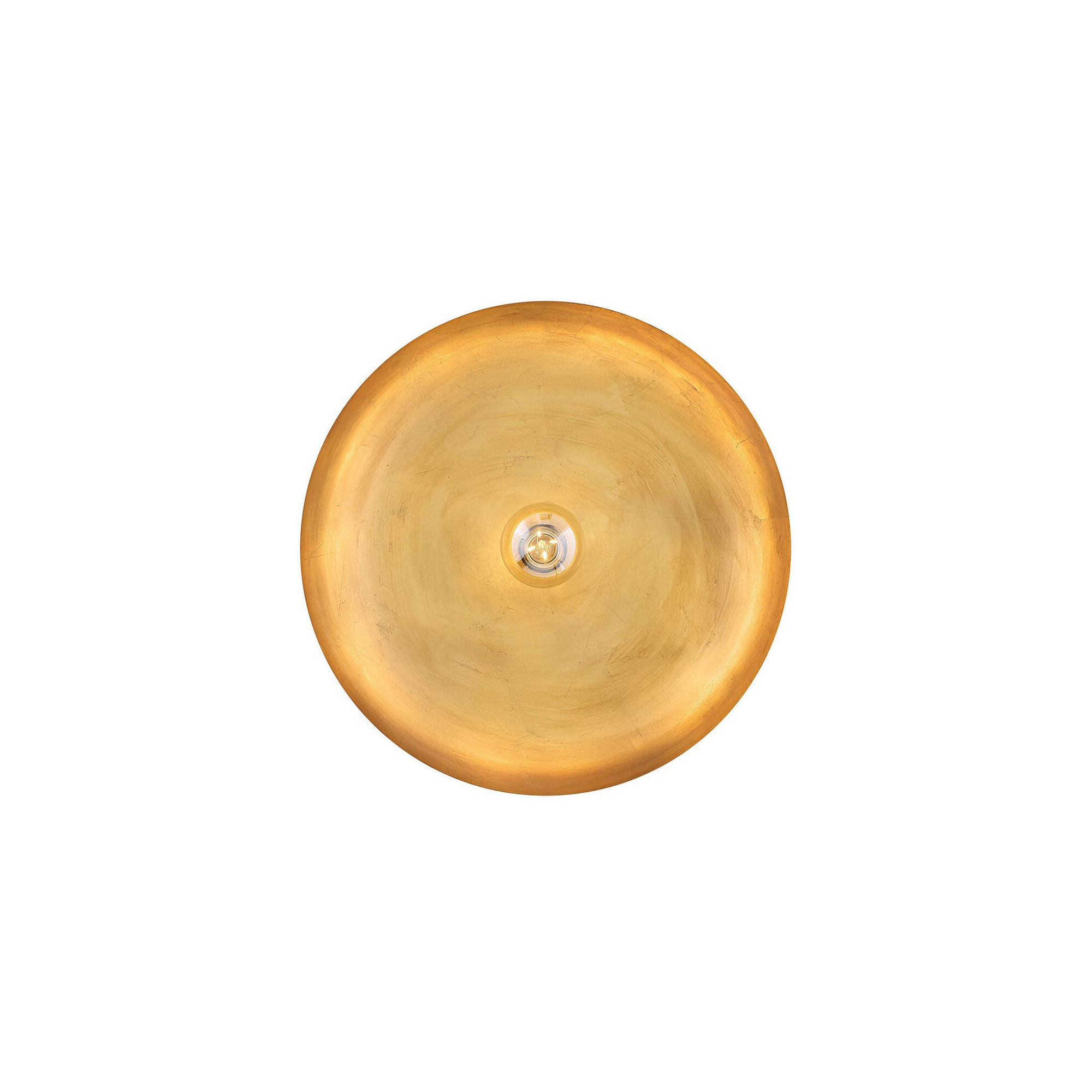 Hinkley Sadie Saucer Shaped Pendant, 6.25" H x 18" W x 18" D, Light Taupe