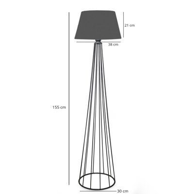 Godines 140 H cm Novelty Floor Lamp