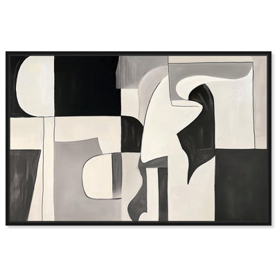 Toile Shadow Play II, abstrait moderne par Art Remedy