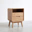 Armoire de chevet en bois massif Pure