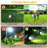 Matte Black Solar Powered Integrated LED Pathway Light Kit