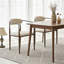 Chaise rembourrée à dossier bas-1719392136