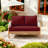 5" Loveseat Cushion Water Repellent & UV-Resistant Patio Furniture Cushions, Removable Outdoor Couch Cushions With Hidden Zipper & Adjustment Staps For Couch, Bench, And Swing-985681029
