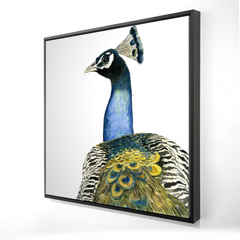 " Watercolor Peacock "