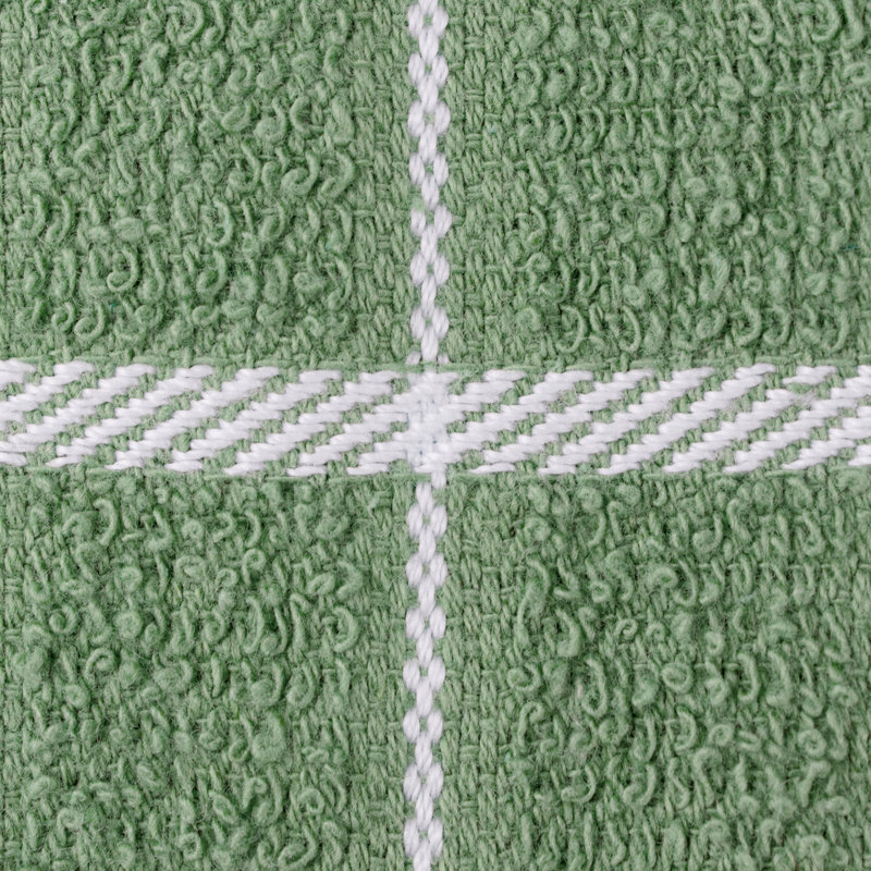 Cotton Plaid Tea Towel Kitchen Towel, Juniper