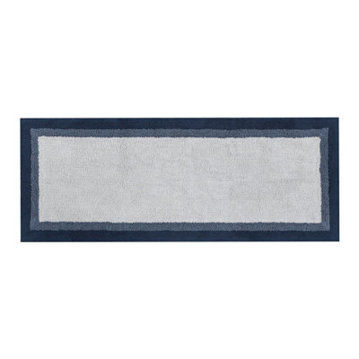 Tapis de bain en coton touffeté