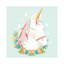 «Unicorns and Flowers I» par Noonday Design - reproduction d'art-53057861-53057852-53057850