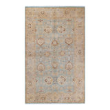 Classic One-of-a-Kind 4'7" X 7'6" Hand Knotted Area Rug