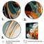 Orange encre tempête IV - art mural abstrait-1284525173-1284525178