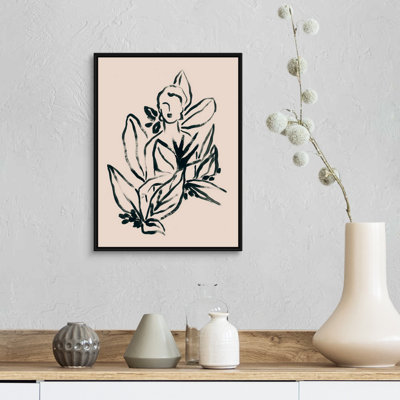 Foliage figure I, art mural sur toile