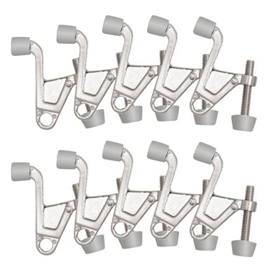2-1/5in. x 2-1/8 in. Oil-Rubbed Bronze Jumbo Hinge Pin Door Stop Value Pack (10 per Pack)