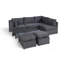 Outdoor Noam All Weather Wicker 6 - Person Seating Group with Cushions-49294670