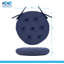 Comfortable Round Chair Seat Pad – Upgrade dining chairs, kitchen seating and garden furniture with this 40 x 40cm round chair cushion, combining comfortable padding with contemporary styling for versatile use across indoor and outdoor seating areas.-129894636-129894639