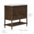 Abbondanza 36" Freestanding Single Bathroom Vanity With Ceramic Sink and Two Drawers