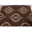 Tapis teinté géométrique kilim 5 x 7