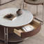 Combinaison de table basse au design minimaliste