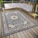 Flair Flatweave Blue/Brown Recommended Use Rug