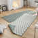 Malaga Flatweave Green/Light Grey Rug