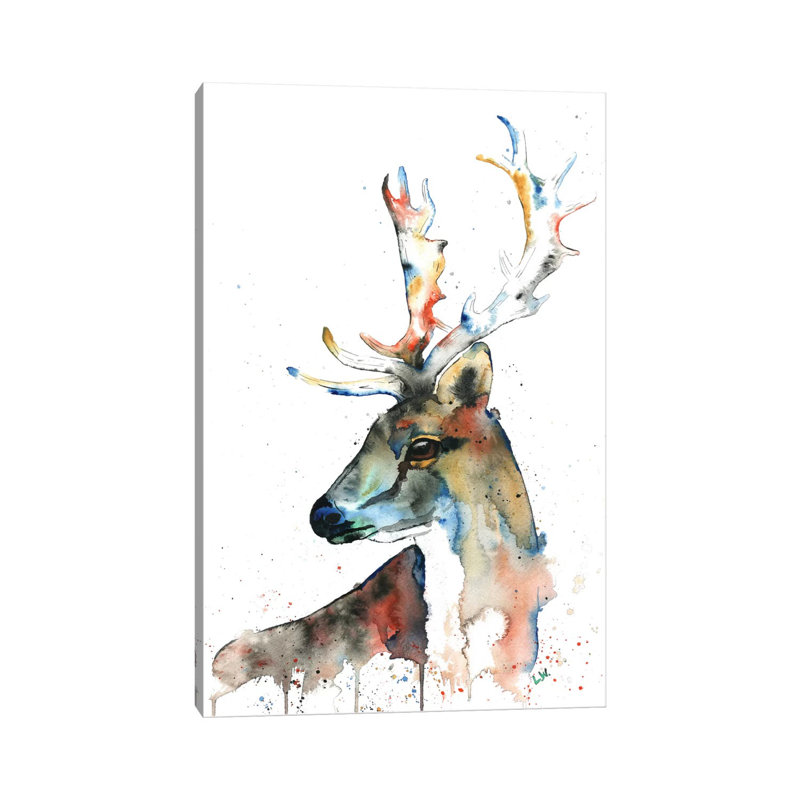 Lisa Whitehouse - Wrapped Canvas Painting, 30.48cm H x 20.32cm x W 1.91cm D