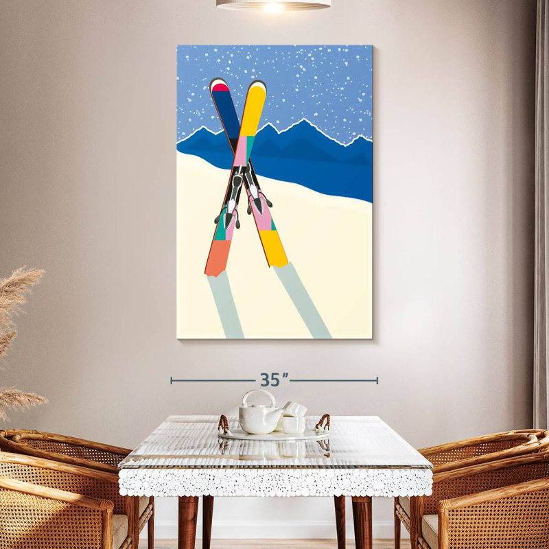 Sireci Winter Sport, 51" H x 34" W