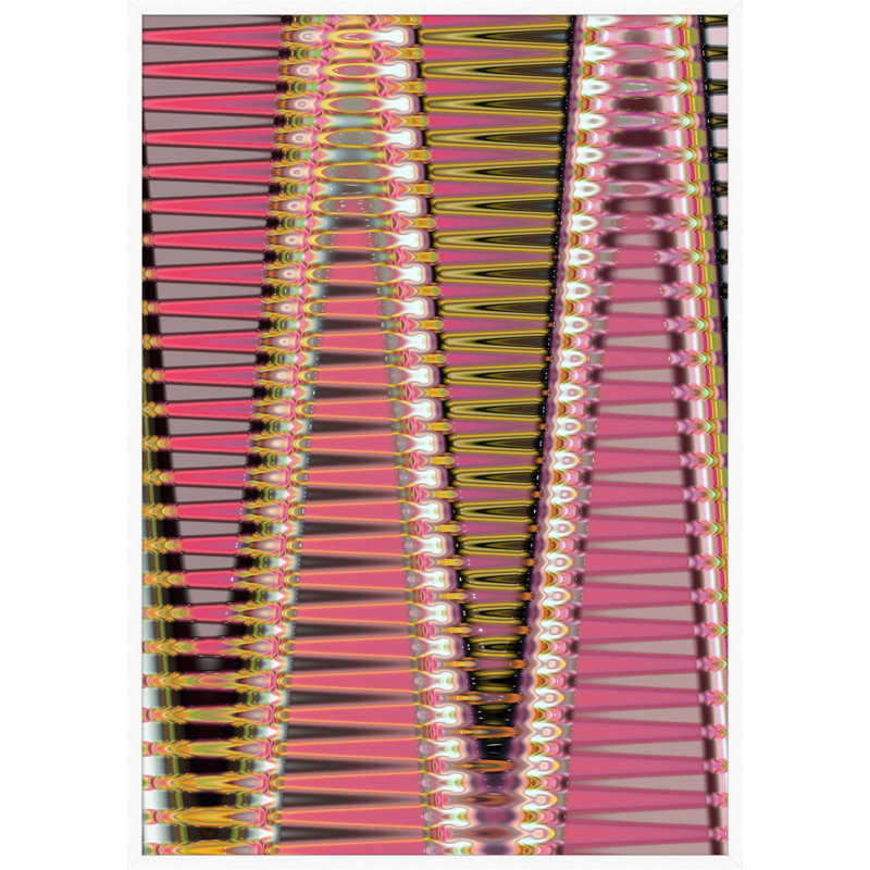 Cartagena' Framed Graphic Art Print on Glass