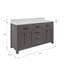 Ensemble de meuble-lavabo double 60 po Minnetrista-31600027