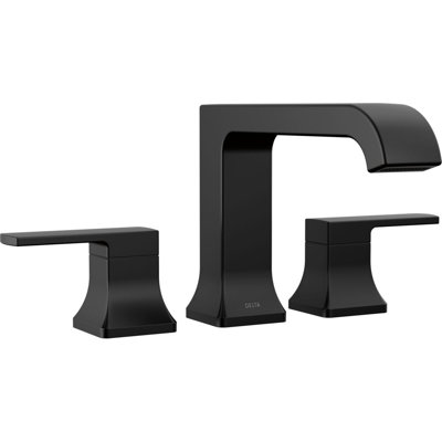 Velum Curved Roman Tub Faucet, Tub Filler Trim, Deck Mount Tub Faucet