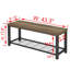 Banc de rangement 43,3 po Hulstein, chêne-255044170-255044175