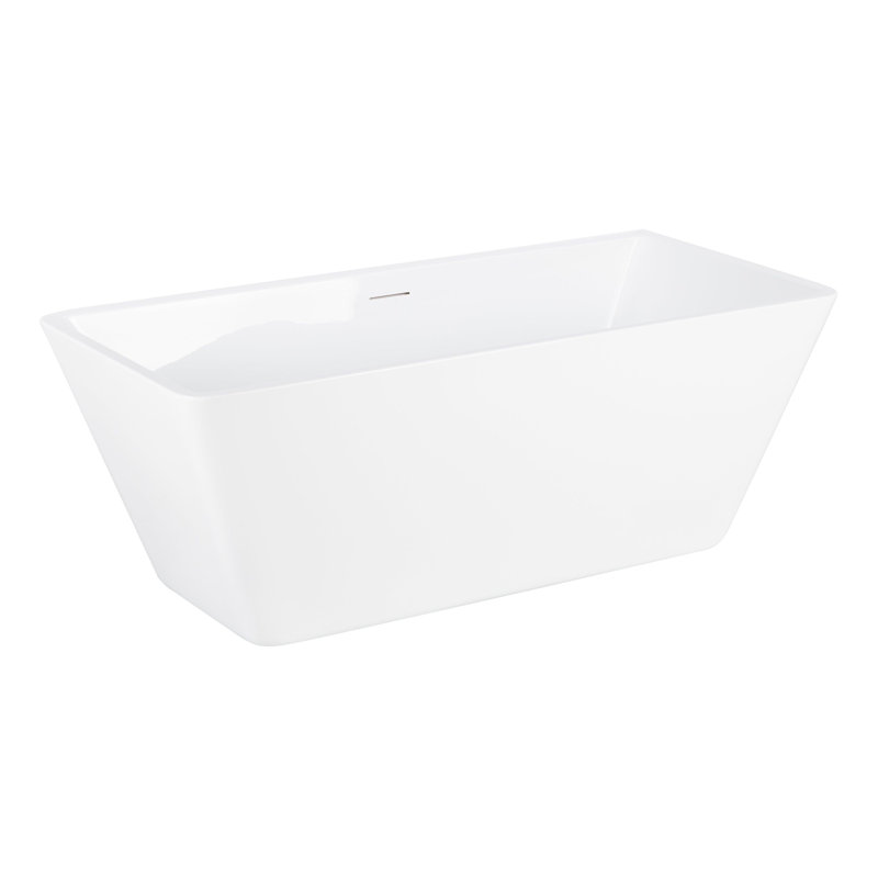 71" Laxson Acrylic Freestanding Tub With Foam