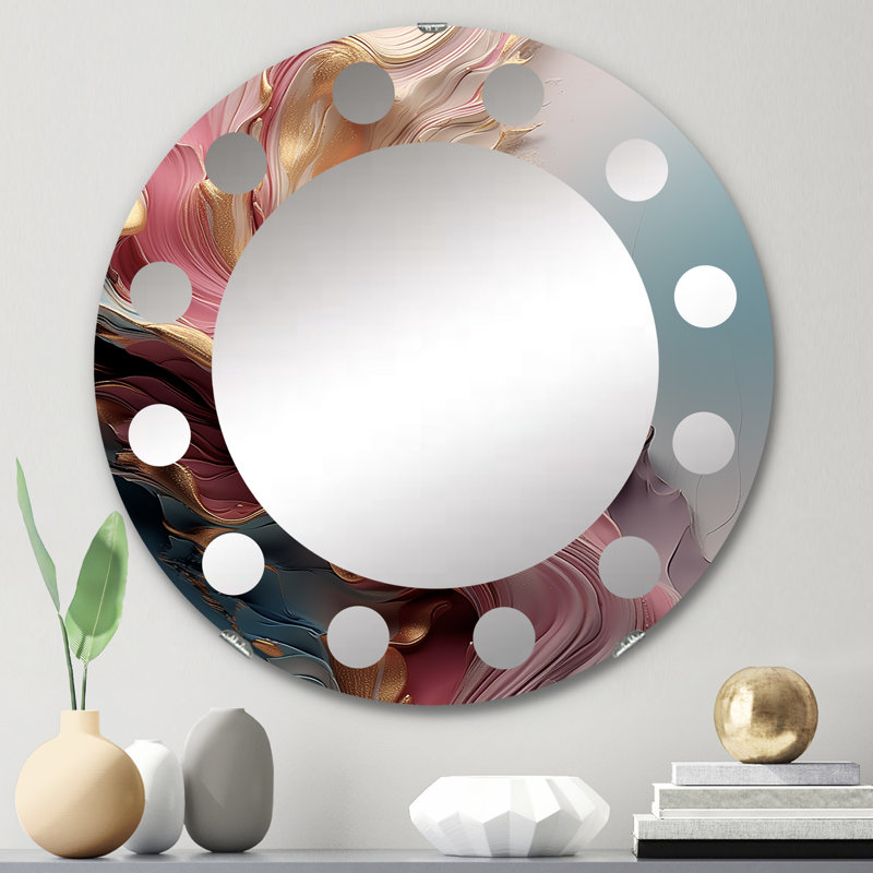 Miroir mural Wanyae, 24 po x 24 po